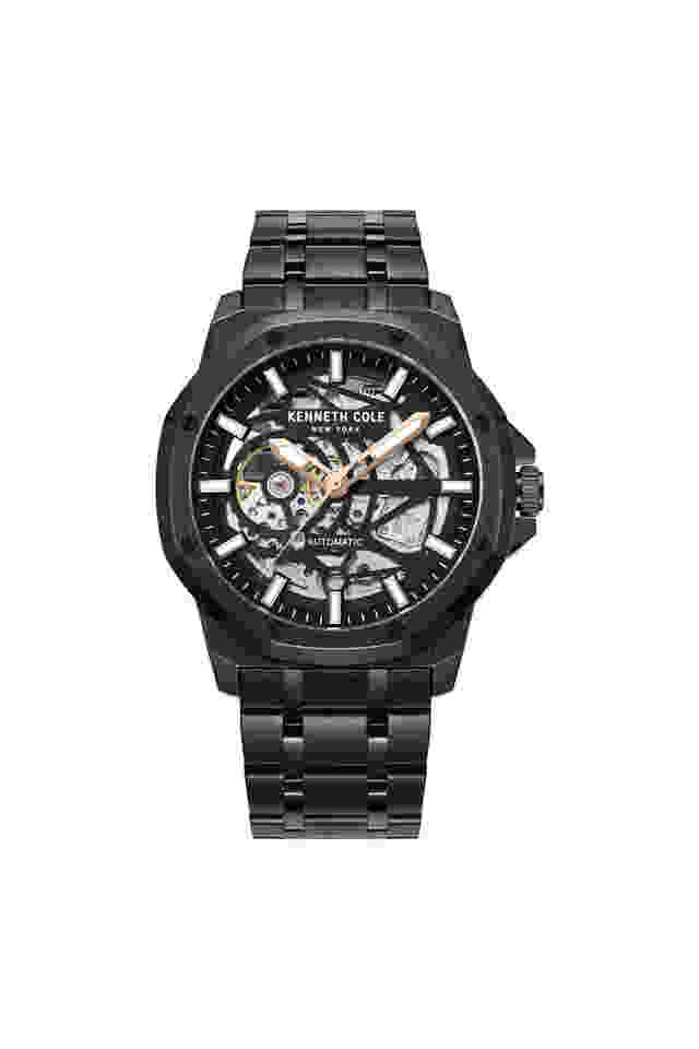 Buy KENNETH COLE Automatic 45 mm Black Dial Stainless Steel Analog Watch for Men Shoppers Stop