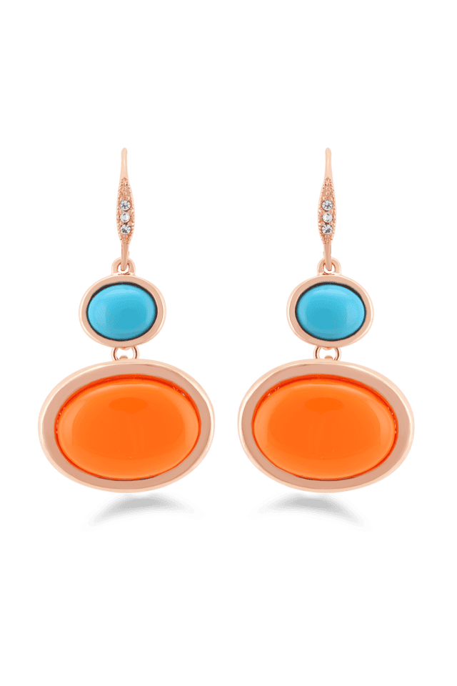 Aggregate more than 76 orange drop earrings latest 3tdesign.edu.vn