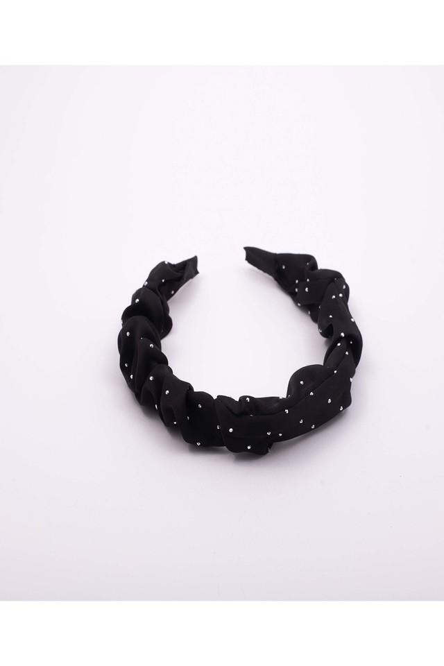 BEAUTIFUL FULLY ITTALIAN BLACK COLOUR FUR DESIGN HAIR BAND