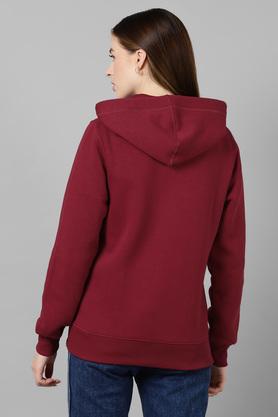 Womens red clearance sweatshirt hoodie