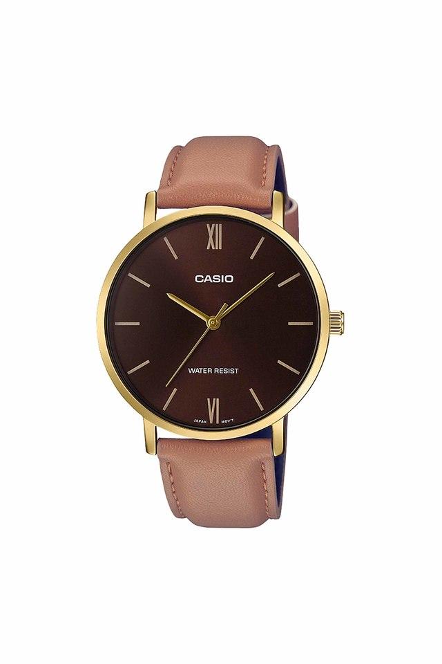 Casio enticer leather strap hotsell