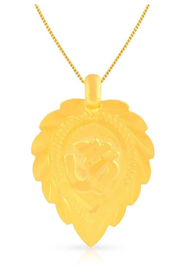 Gold deals pendant malabar