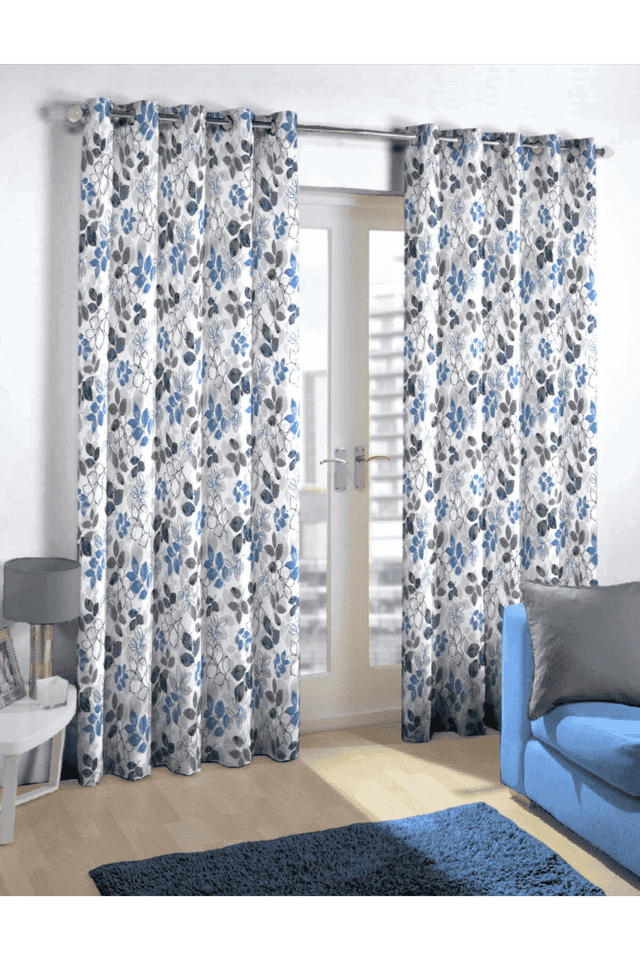 Blue And Brown Curtains For Living Room Matttroy