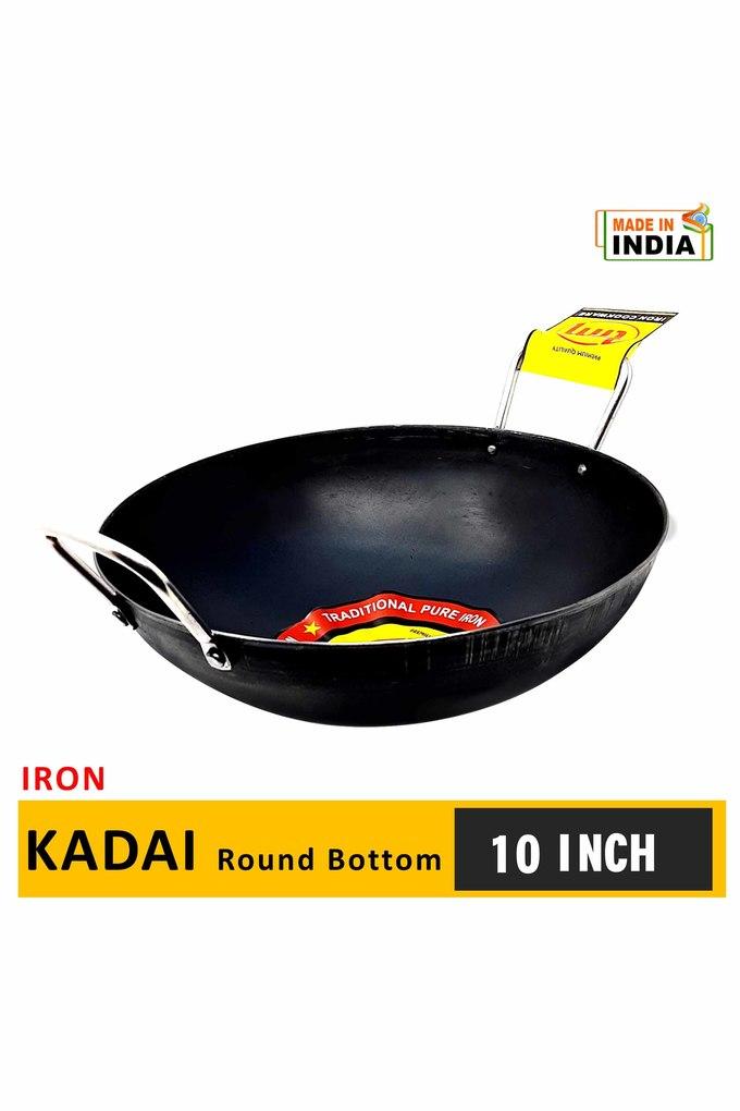 Buy Prestige Platina Induction Base Stainless Steel Kadai Silver Online at  Best Price | Distacart