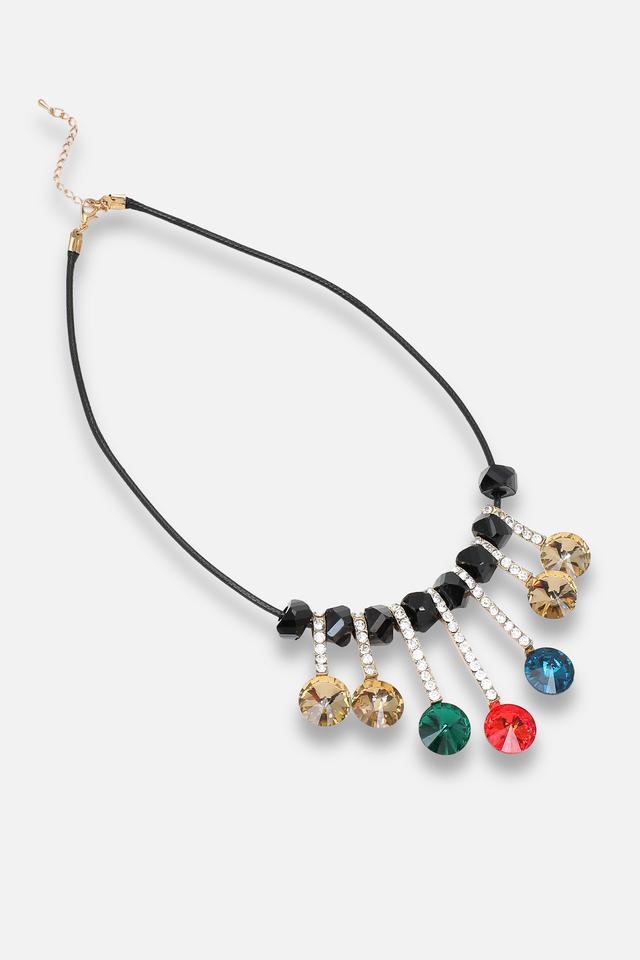 Designer deals stone necklace