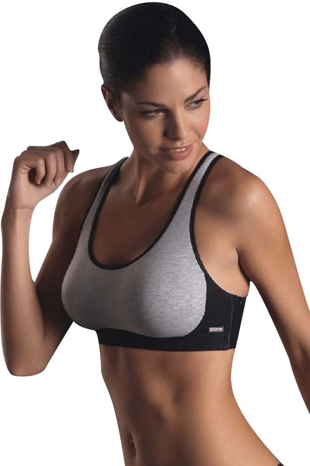 Jockey Womens Cotton Racer Back Sports Bra