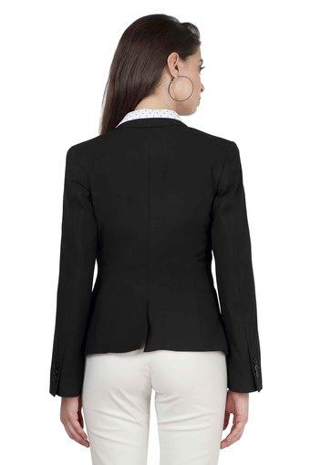 black formal jacket