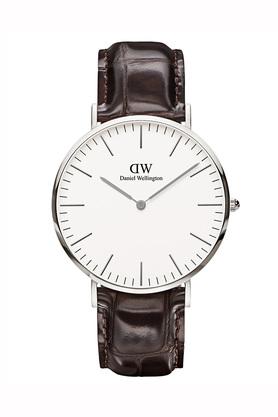 Daniel wellington clearance mens leather watch