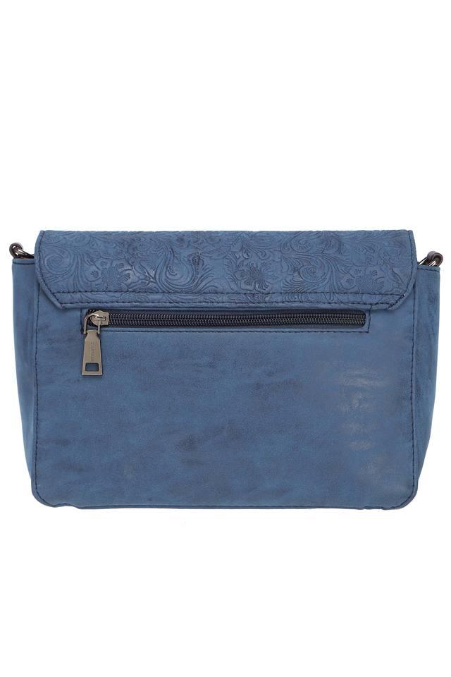 Tripper Crossbody/Sling Bag - Blue (Metal Zip) | Bohomia