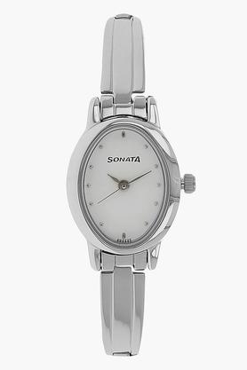 Sonata steel watches online for ladies