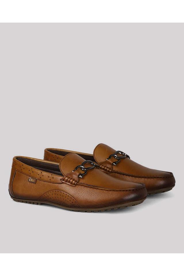 Lee cooper tan loafers online