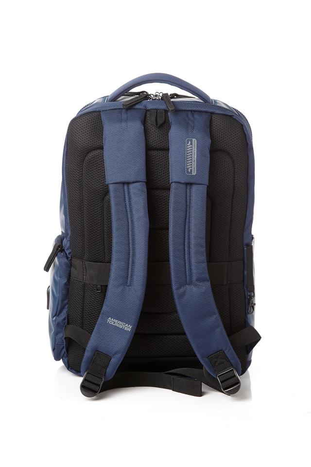 Buy AMERICAN TOURISTER Navy Zork Polyester 2 Compartment Laptop Unisex Backpack Shoppers Stop