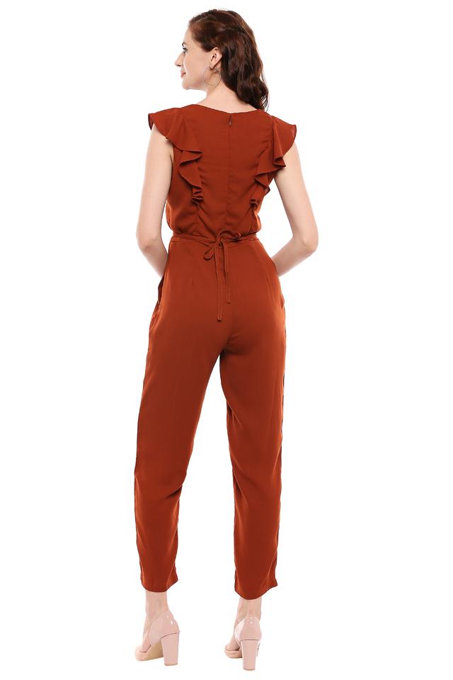 LATIN QUARTERS -  Brown Jumpsuits - Main