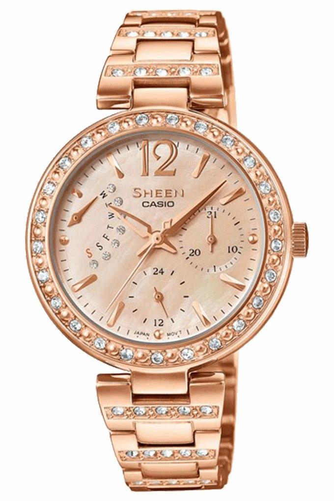 Sheen rose gold on sale watch