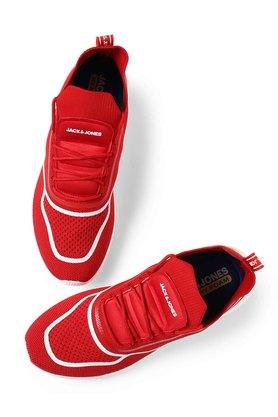 Jack & Jones STELLAR MECH Marine / Red - Free delivery  Spartoo NET ! -  Shoes Low top trainers Men USD/$65.50