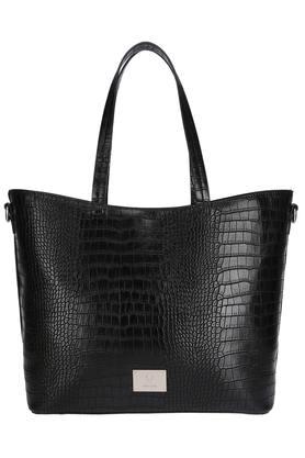 Allen solly 2025 black tote bag