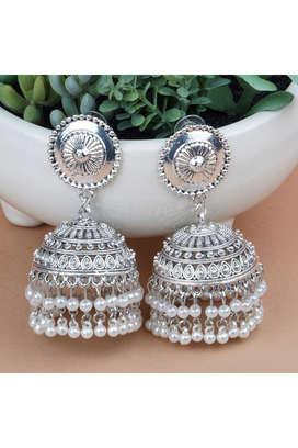 Amrapali 2024 silver jhumkas