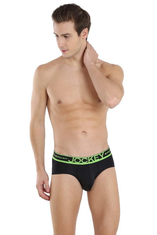 Buy Green & Black Briefs for Men by JOCKEY Online