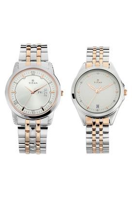 Titan bandhan couple outlet watch price