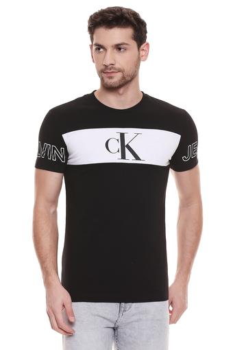 calvin klein jeans black t shirt