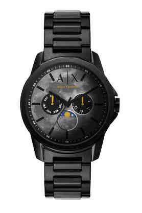 Men for AX1738I Steel Stainless Analog Grey - 44 ARMANI Dial | Shoppers Stop Buy Watch mm Quartz EXCHANGE