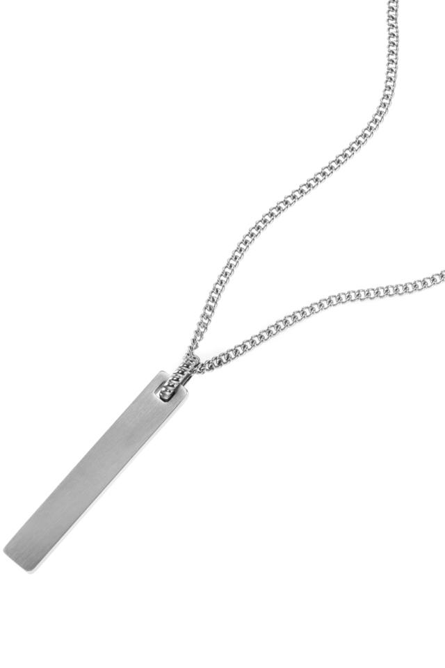 Buy FOSSIL Vintage Casual Silver Necklace JF03988040 | Shoppers Stop