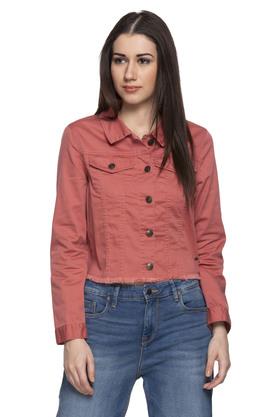 JEALOUS 21 - Peach Casual Jackets - 2