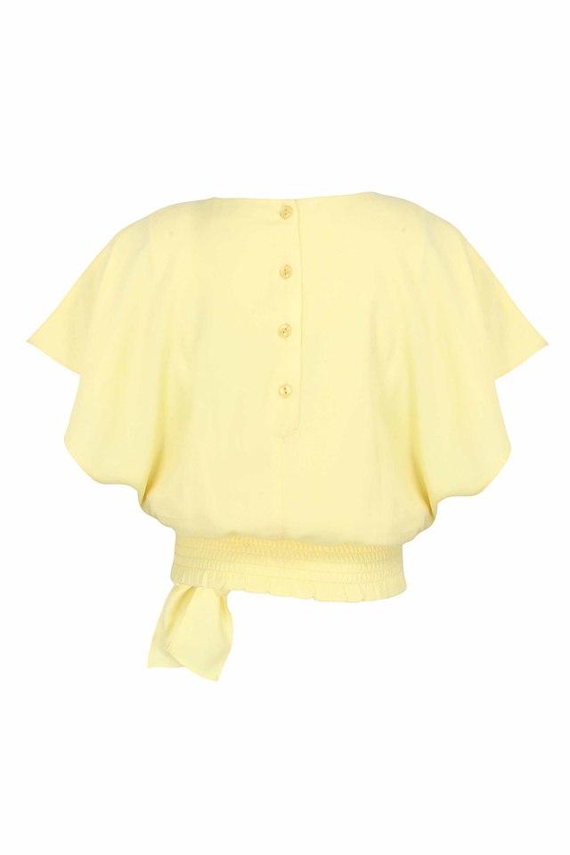 Yellow store summer tops