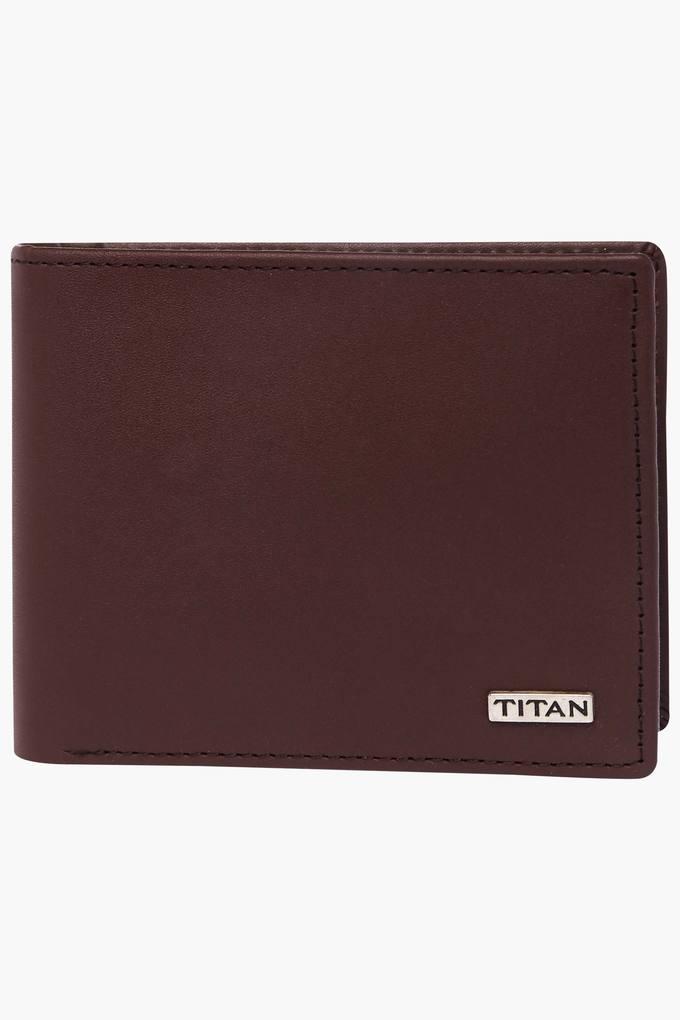 Buy Titan Black Bifold Leather RFID Protected Wallet for Men at Amazon.in