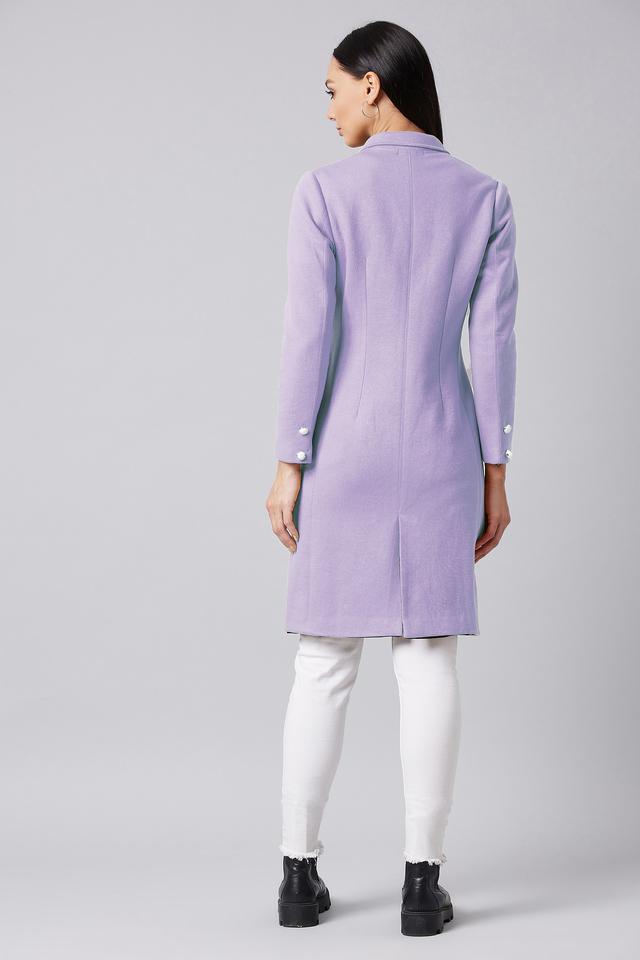 Buy Lavender Jackets & Coats for Women by RIO Online | Ajio.com