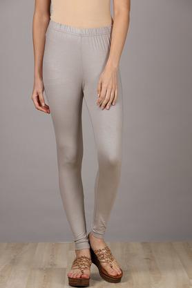 Indian Skin Friendly Ladies Silver Shimmer Leggings at Best Price in New  Delhi