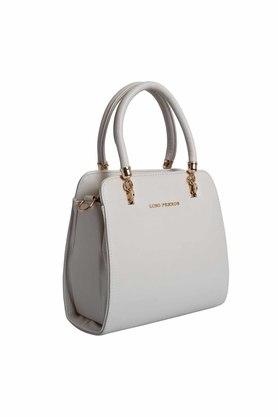 LINO PERROS - White Satchel - Main