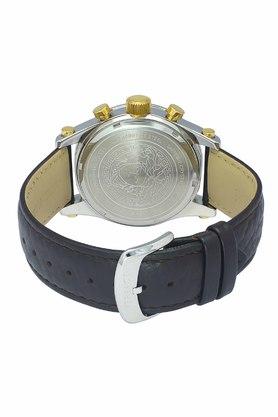 Mens Black Dial Chrono Sporty 44mm Stainless Steel Analogue Watch VEV800119