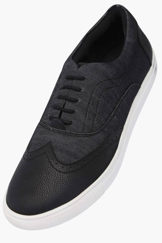 Men's canvas hot sale formal shoes