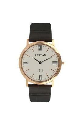 Buy online Titan Analog White Dial Men's Watch-9441km02 from