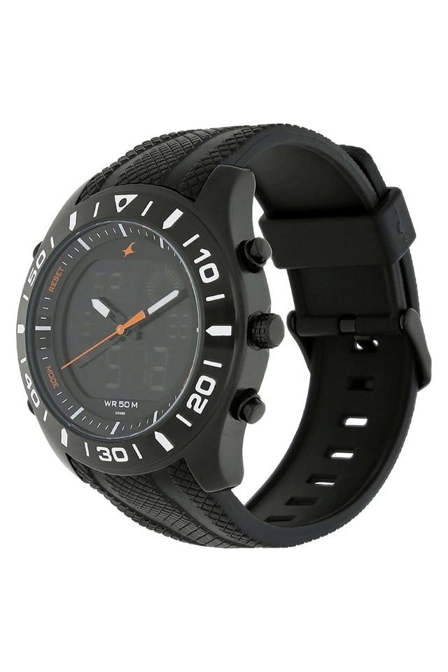 Buy FASTRACK Mens Analogue Digital Rubber Watch Shoppers Stop