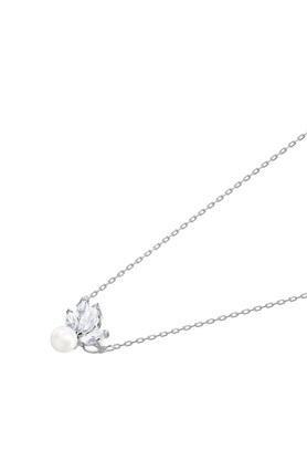 Swarovski pearl pendant deals necklace