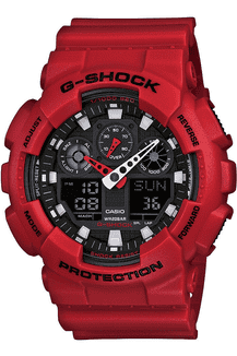 g shock watches red color