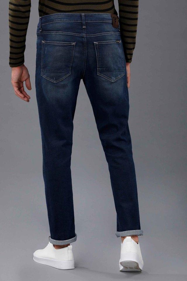 Buy VOI JEANS Mid Wash Cotton Blend Slim Fit Mens Jeans Shoppers Stop