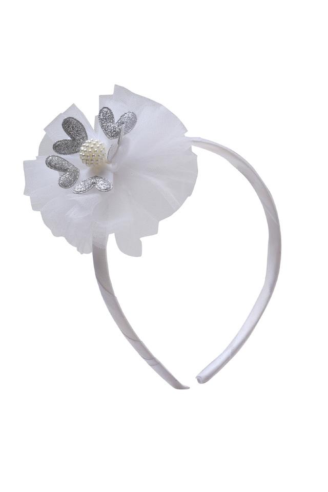 Kids Floral White Hair Band