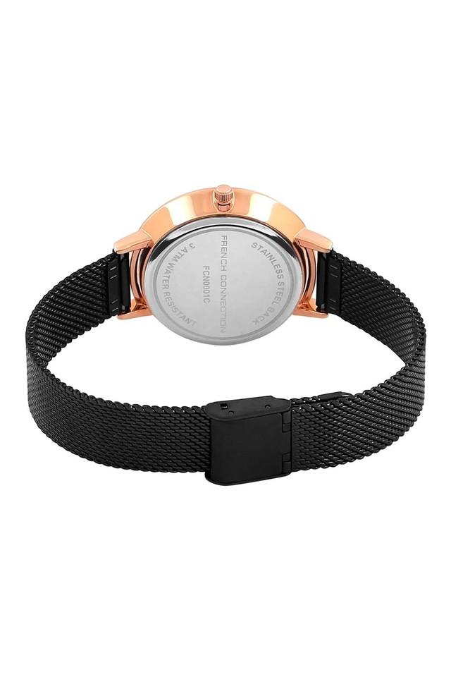 Buy FRENCH CONNECTION undefined Womens Black Dial Stainless Steel Analogue Watch FCN0001D Shoppers Stop