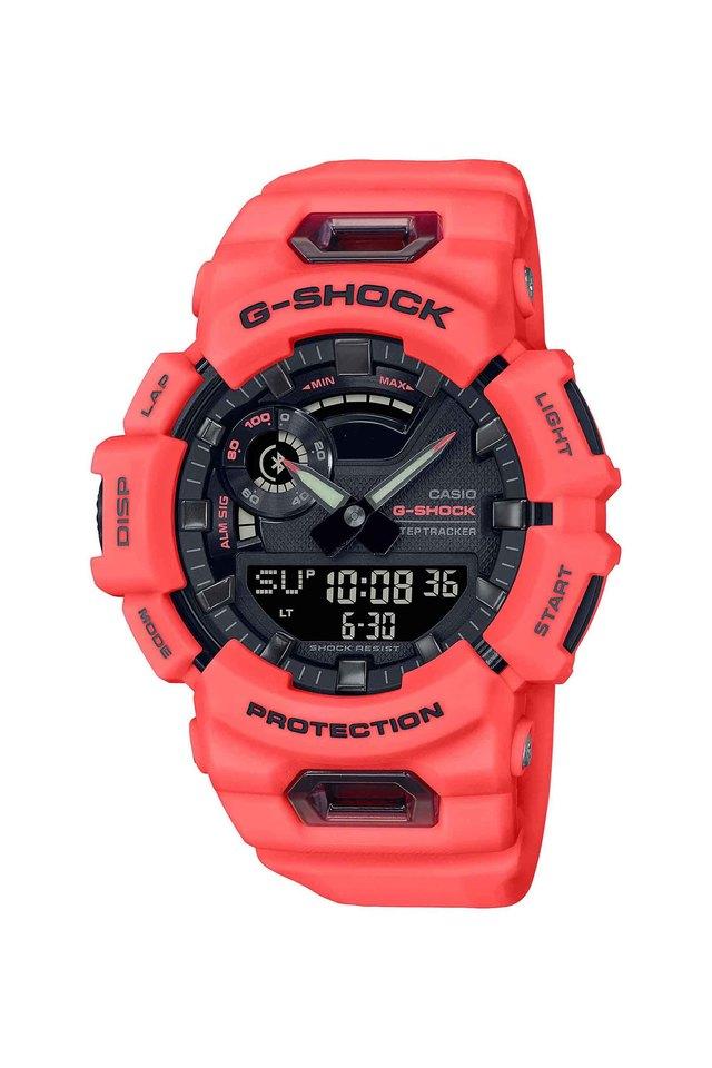 Buy CASIO Mens 40 49 mm G Shock Orange Dial Resin Analogue Digital Watch G1137 Shoppers Stop