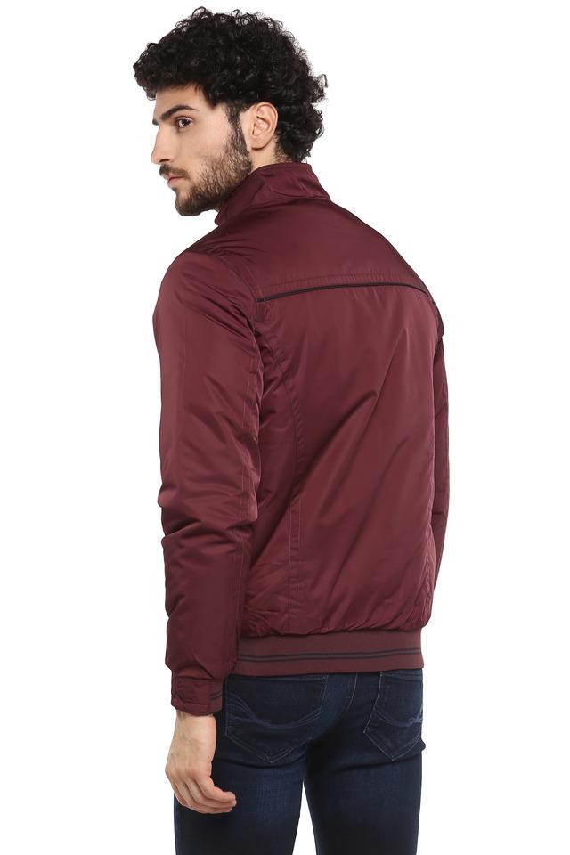 Allen solly red reversible on sale jacket