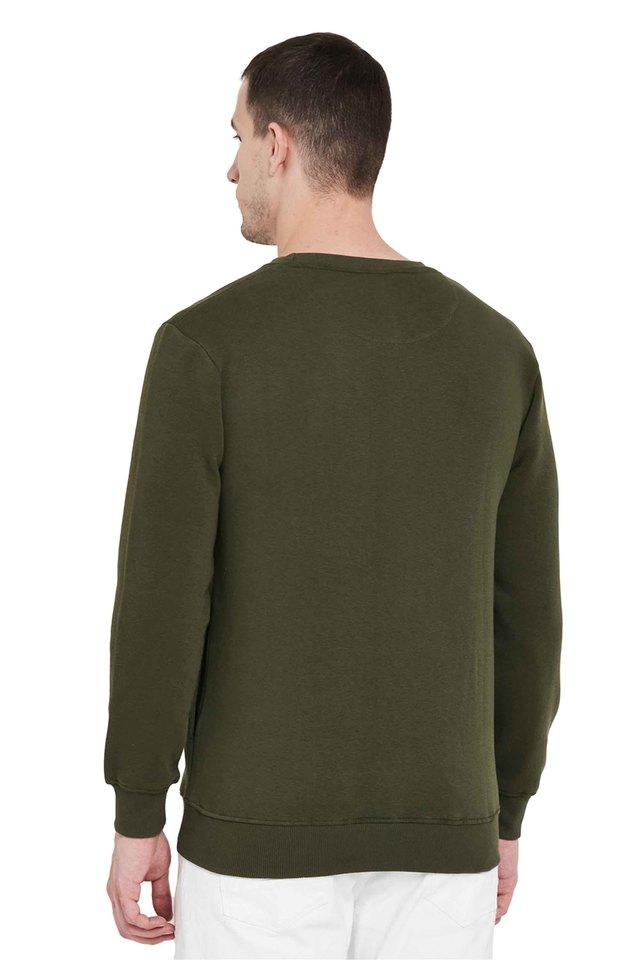 Men's Classic Fit Cotton Fleece Sweatshirt - Men's Sweaters