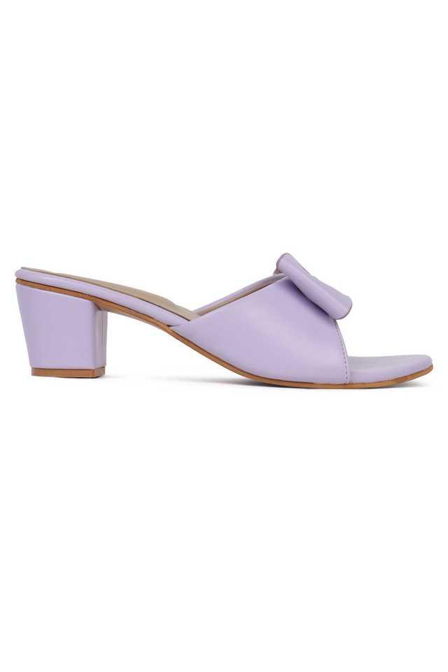 Shoetopia Women Light Purple Heels Sandal for women