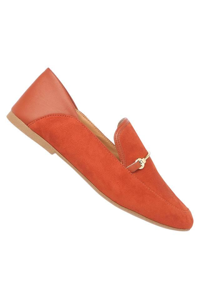 Orange women's 2025 dress shoes