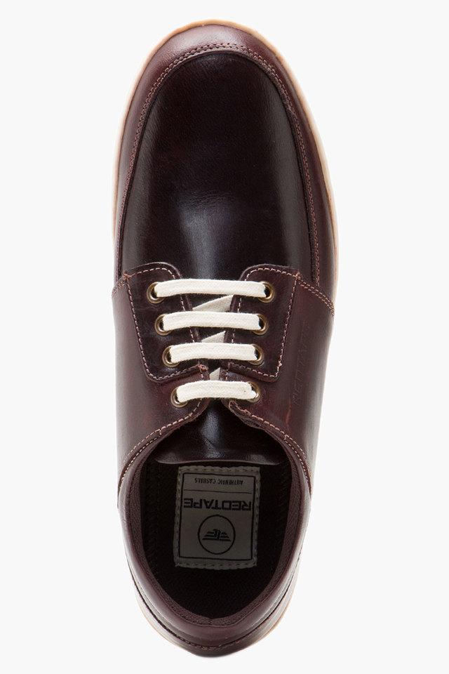 Mens maroon casual on sale shoes