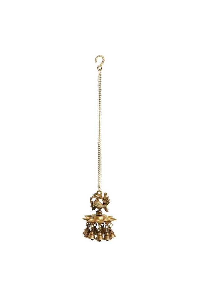 Brass store hanging diya