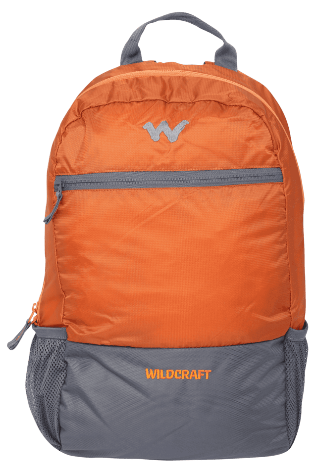 Buy WILDCRAFT Orange Unisex 2 Compartment Zipper Closure Laptop