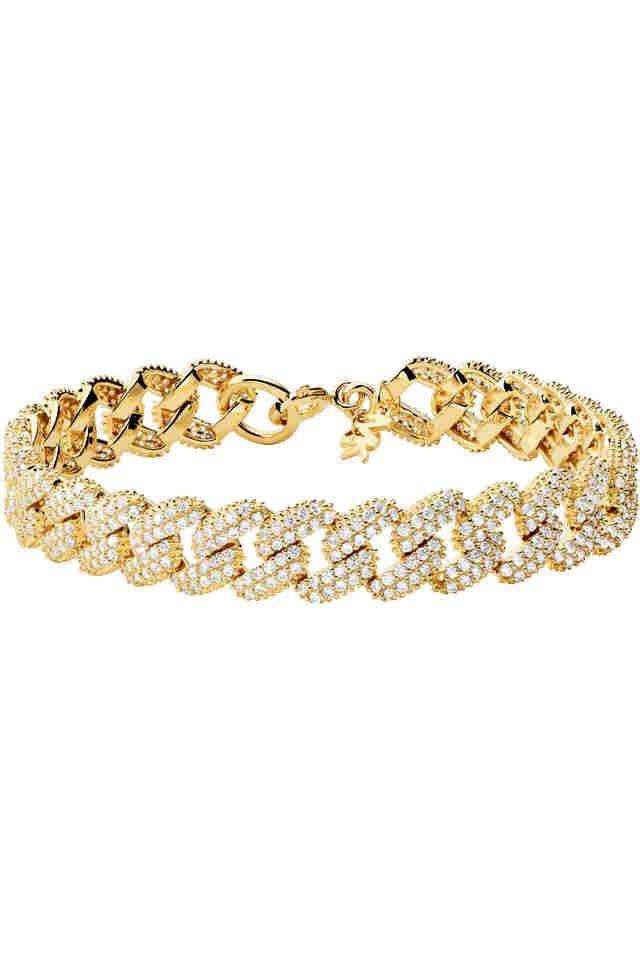 Buy MICHAEL KORS Premium Gold Crystal Womens Bracelet